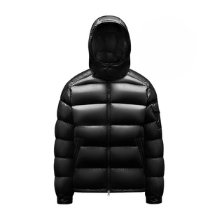 蒙家同款连帽顶配| 男女情侣95%鹅绒服白鹅绒高蓬松度纯色羽绒服