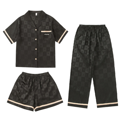 2025夏季新款夏季冰家居服套装