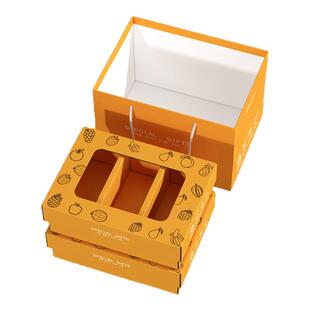 水果盒荔枝苹果龙眼葡萄礼盒节日通用空盒子手提袋送礼高档包装盒