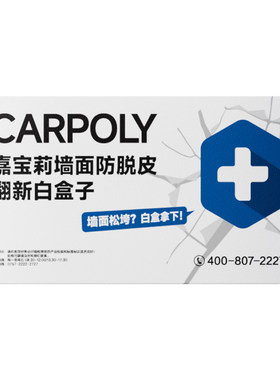 嘉宝莉白盒子补墙膏防水修补膏