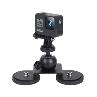 适用GoPro9/8/7车载吸盘汽车支架固定车外磁吸相机osmo X2/X3配件