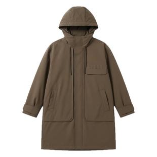 雪中飞中长款羽绒服男三合一2025冬季新款加厚可拆卸内胆风衣外套