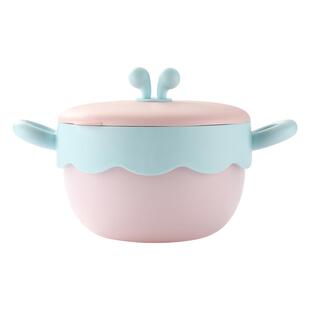 小灰猫宝宝注水保温碗辅食婴儿专用米粉米糊恒温碗幼儿童餐具