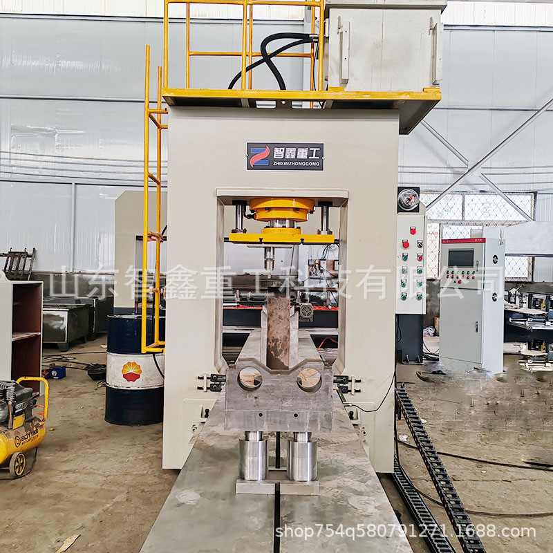 100t200t龙门液压机框架式移动龙门压力机铸件校直钢板整平板类校