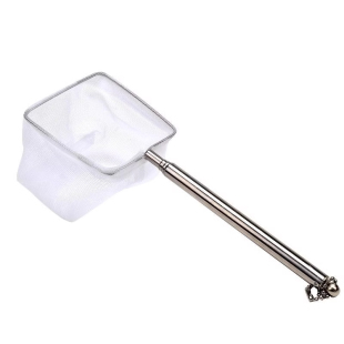 鱼捞捞鱼网鱼缸网捞小鱼小号3D渔捞抄网兜密网手抄鱼网鱼捞可伸缩