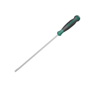 穿心螺丝刀可敲击可砸宽头加长大一字平口螺丝刀通心十字短螺丝刀