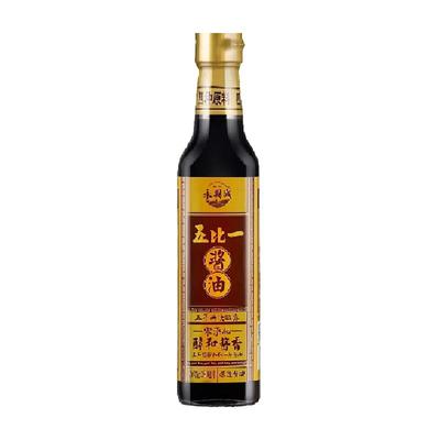 永兴诚酱油380ml×1瓶零添加家用