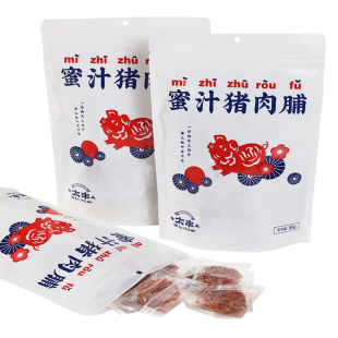 太丰食品猪肉脯零食特色风味熟食肉类蜜汁猪肉干肉糜铺散装袋装