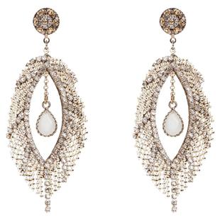 【韩雪同款】Riotlily/艾特里里流苏耳环树叶大首饰品夸张耳坠