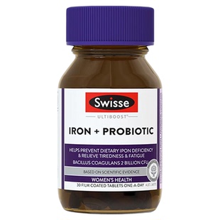 swisse补铁剂补血贫血女性旗舰店孕期补铁片孕妇专用成人斯维诗