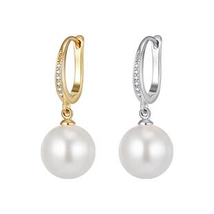 999纯银针珍珠耳环女2026新款爆款小众轻奢耳坠高级气质耳圈耳饰