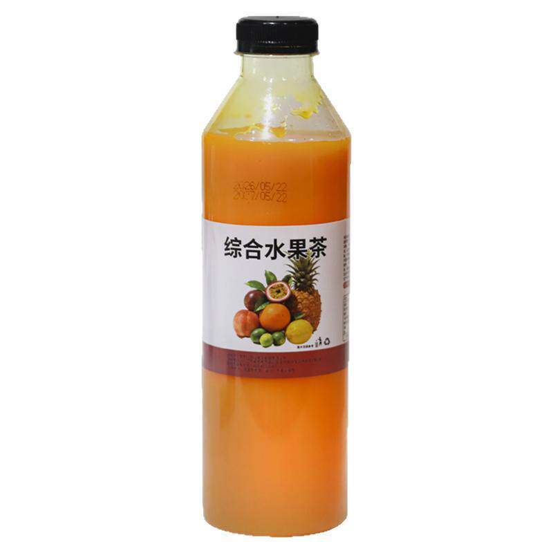 茶芝家7倍浓缩综合水果浓浆1kg