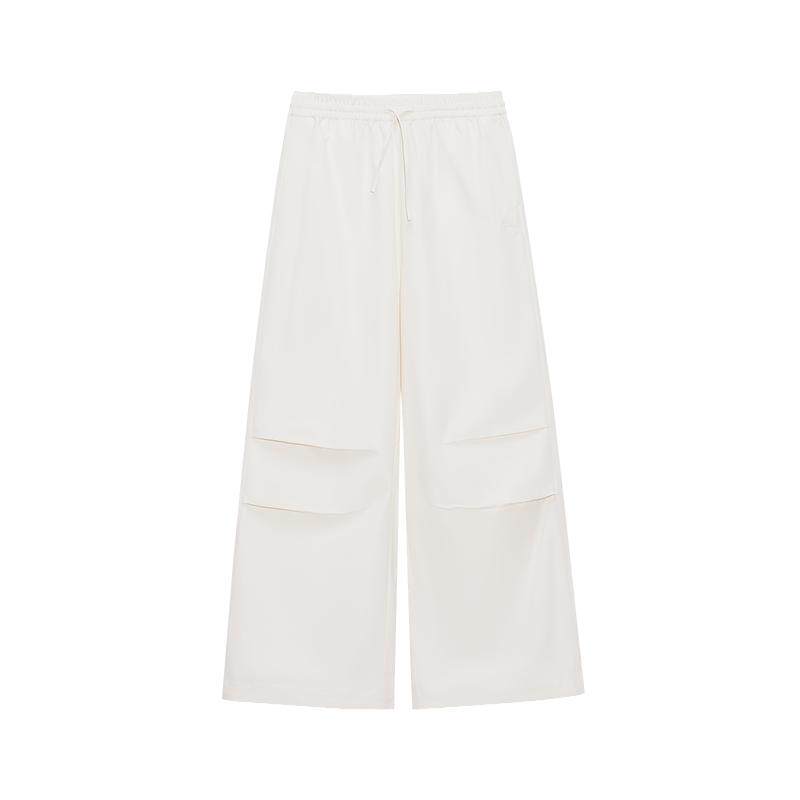 美特斯邦威宽松情侣阔腿伞兵裤