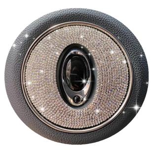 适用于镶钻长城2021款黑猫r1白猫R2欧拉方向盘内饰改装饰车贴钻石