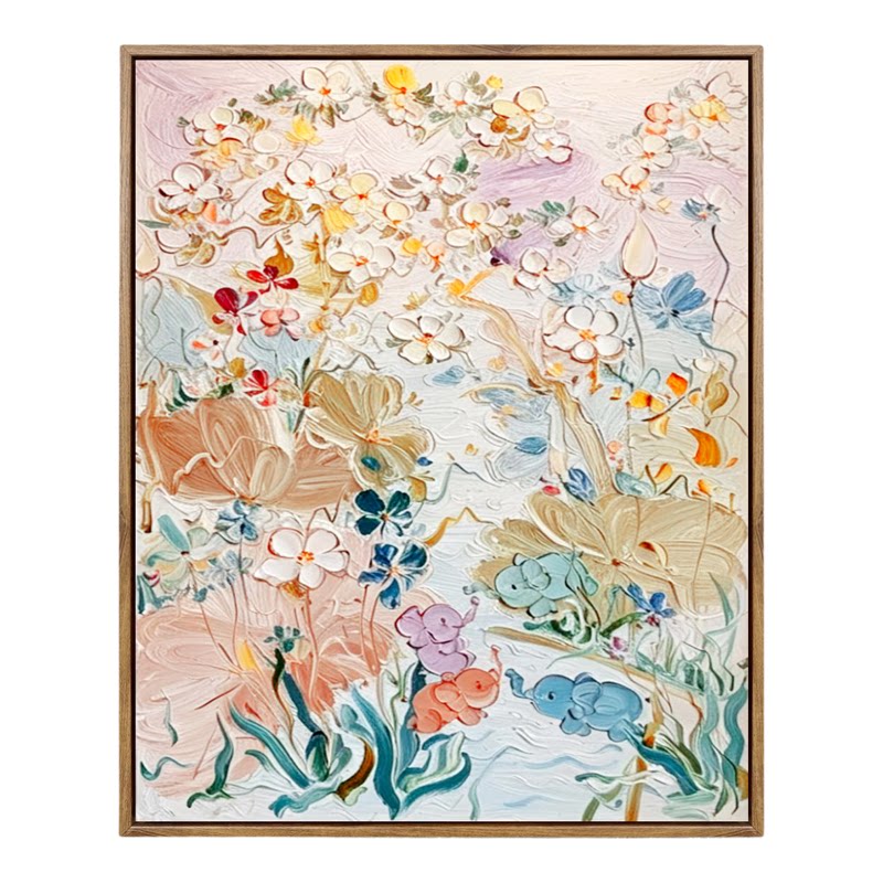 diy数字油画卧室床头装饰画客厅玄关手工绘画零基础涂色可定制