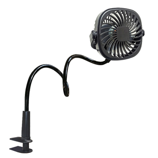 夹子式充电小风扇婴儿推车八爪鱼办公室桌面USB学生宿舍迷你手持