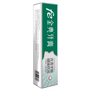 fe金典功效牙膏洁白护龈清新生物溶菌酶大容量220g劲爽茶香FE9.8