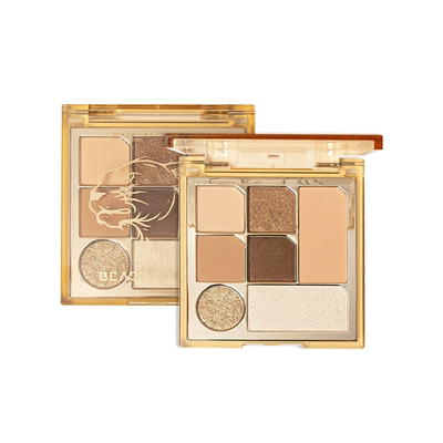 野兽故事七色眼影盘高光腮红眼影