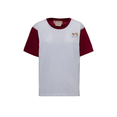 国内现货春夏MARNI纪念款老虎logo纯棉圆领修身百搭短袖T恤