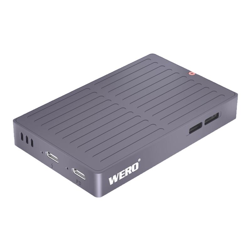 WERO雷电3双模PD供电磁吸硬盘盒