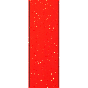 空白手写书法毛笔红色洒金纸牛皮纸特种纸不干胶背胶封酒贴纸封条