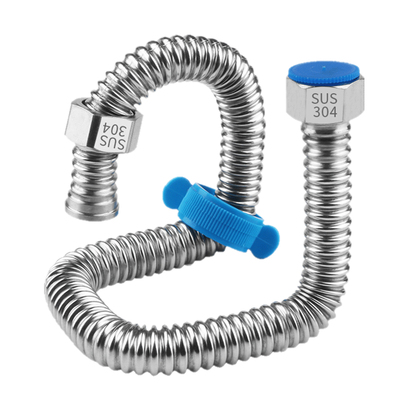 云然加厚4分304不锈钢防爆波纹管