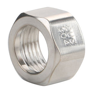 波纹管专用接头4分6分1寸304不锈钢螺母进水软管铜螺帽套装配件