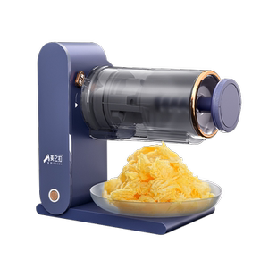 美之扣自制迷你雪花刨冰机网红绵绵冰沙机家用小型制作刨冰神器