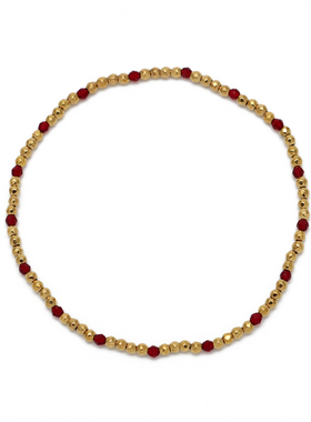 ZOXI不掉色本命年红绳手链马年女