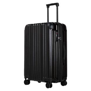 平湖行李箱pc材质耐磨双层防爆拉链静音万向轮加厚耐用旅行拉杆箱