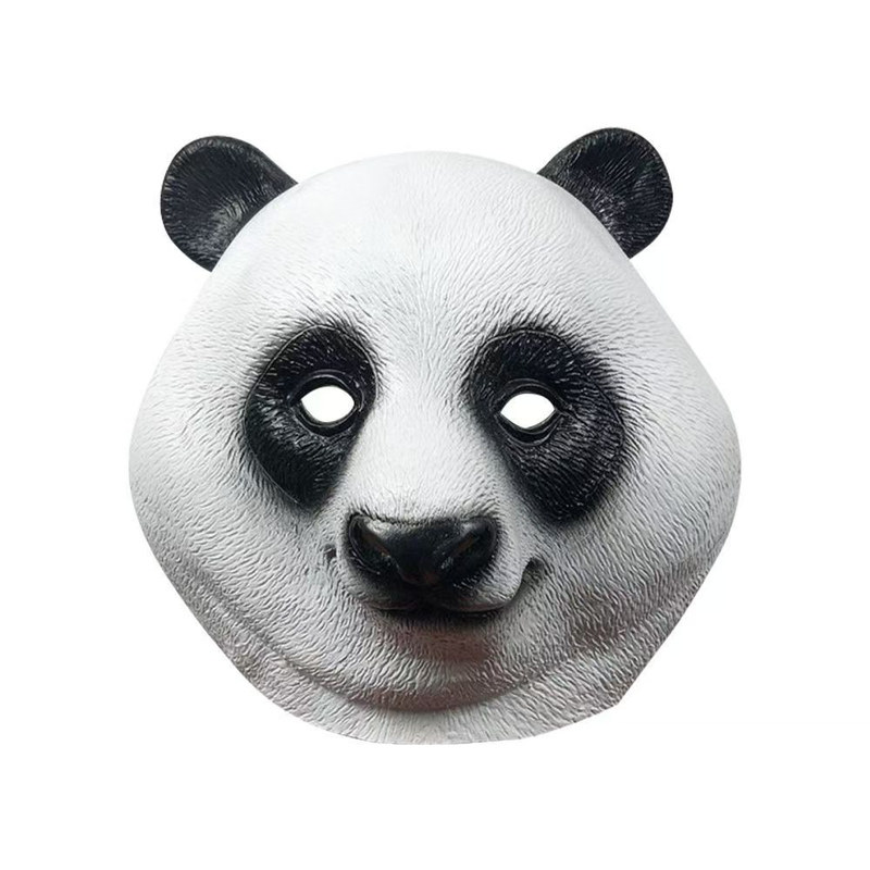 万圣节青蛙动物面具头套