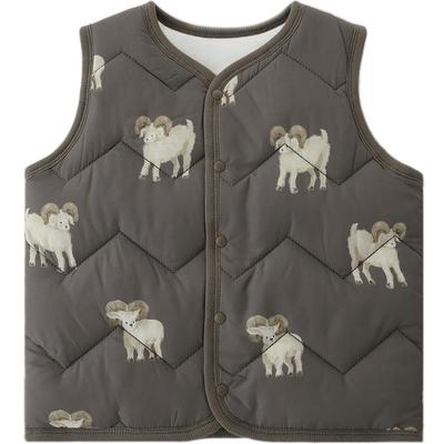 巴厘小猪棉马甲宝宝秋冬保暖马夹