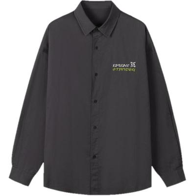 INXX复古长袖衬衫外套情侣款