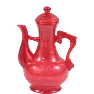 拜神拜祖先红色水晶塑料贡神茶杯酒杯贡碗礼佛供水杯仙家贡杯佛具