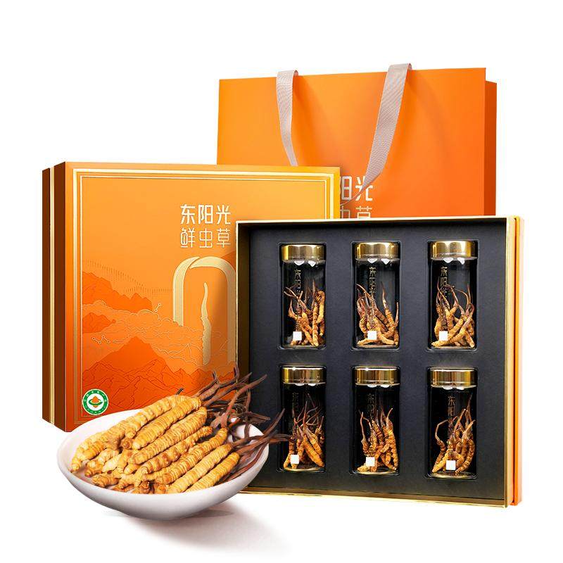 东阳光冬虫夏草官方旗舰店正品24克润养系列冬虫夏草送长辈贵人礼