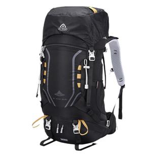 艾王新款专业户外登山包耐磨防泼水40升徒步双肩包男女轻便旅行包