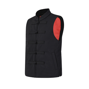 FILA斐乐高尔夫VIVIENNE TAM新年联名新中式羽绒马甲太空茧中式结