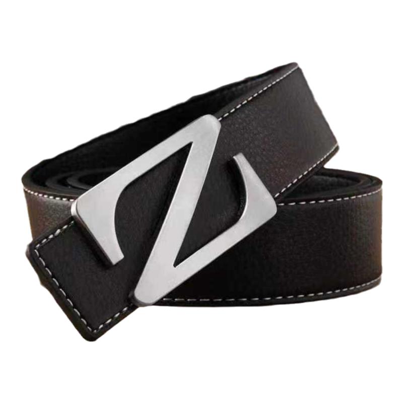 顺丰包邮韩版真皮内穿腰带百搭休闲皮带男士奢侈品运动商务裤腰带