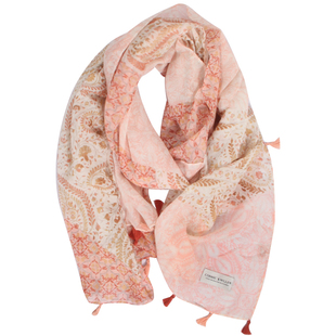 CosmicKwllen2025新款披肩女夏薄款民族风棉麻手感围巾旅游沙滩巾