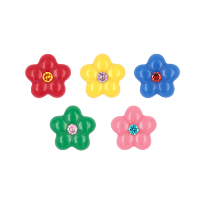 BOMBCACA甜美可爱少女彩耳环项链