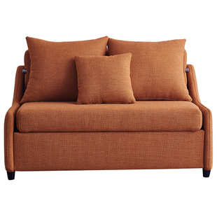 双虎伸缩沙发床两用小户型多功能双人沙发客厅可睡可躺折叠床210