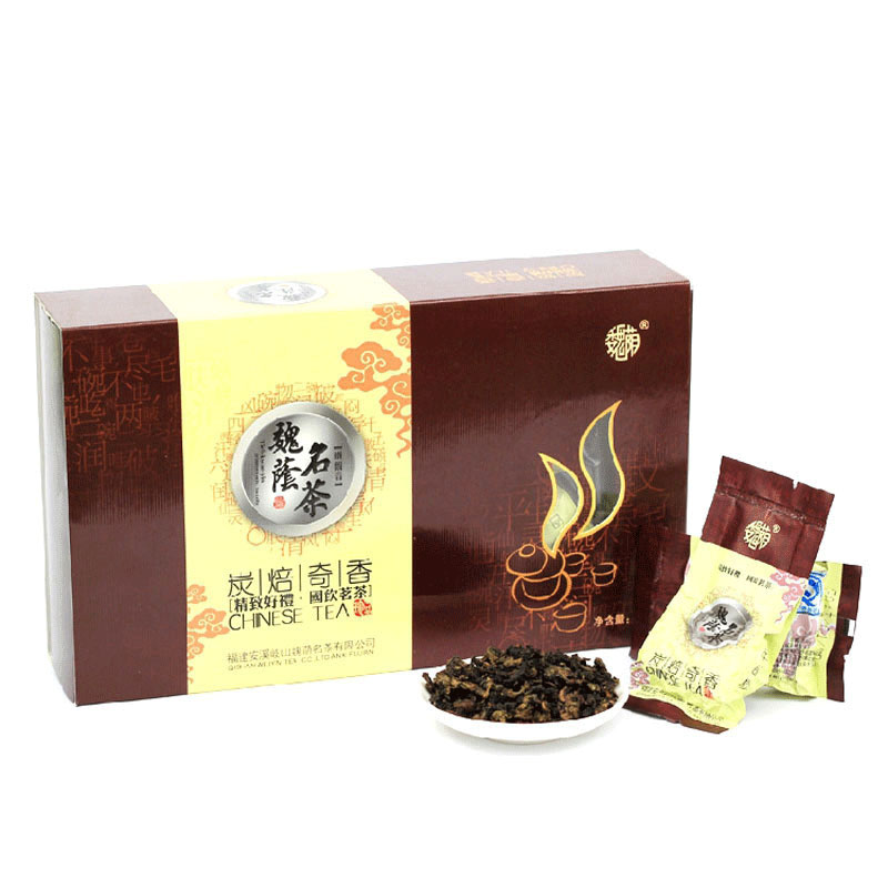 魏荫名茶炭焙奇香安溪浓香型重焙火250G盒装铁观音高山中国乌龙茶