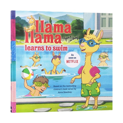 英文原版 Llama Llama Learns to Swim 平装 儿童绘本 英文版 进口英语原版书籍