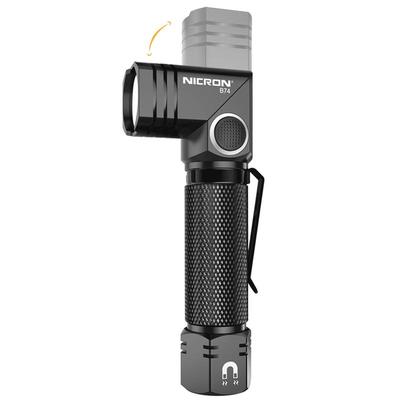 口袋弯头拐角灯超亮充电小手电