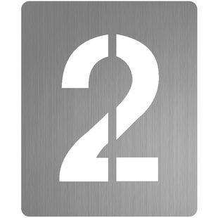 铁皮字模货车数字大号自喷漆镂空字模模板不锈钢喷字编号模具定制