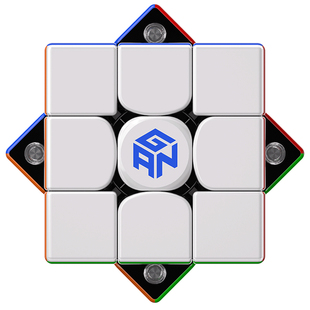 GAN V100M UV钻面磁悬浮磁力魔方三阶比赛儿童益智玩具宝可梦耿鬼