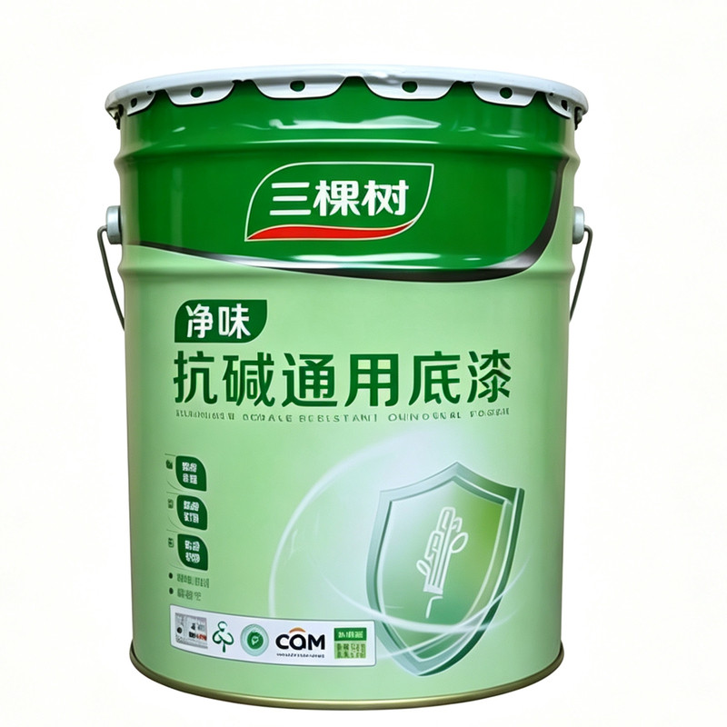 大陆底漆三棵树净味抗碱