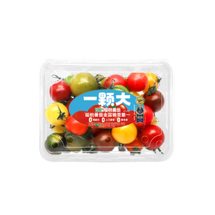 【一颗大】宝石樱桃番茄新鲜自然熟生吃水果小西红柿红黄绿拼色装