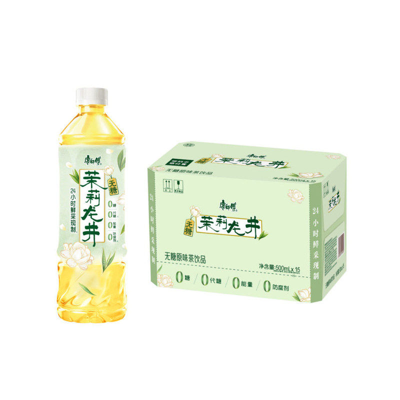 康师傅无糖茉莉花茶饮料500ml