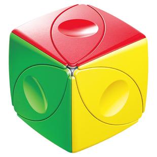 圣手魔眼魔方枫叶三叶草有定位实色异形灵活顺滑儿童初学益智玩具